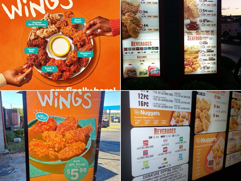 Popeyes Louisiana Kitchen Menu