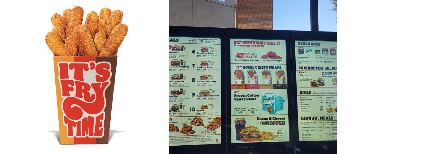 Burger King Menu