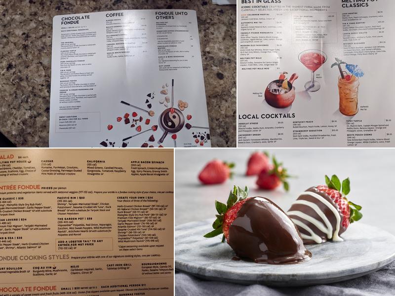 The Melting Pot Menu