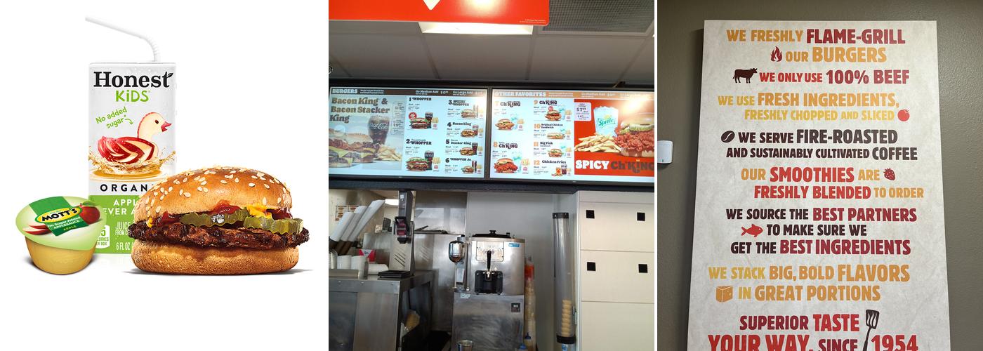 Burger King Menu