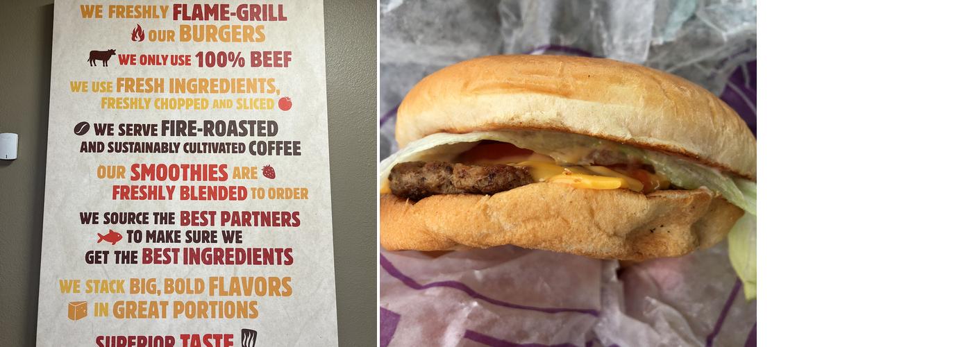 Burger King Menu