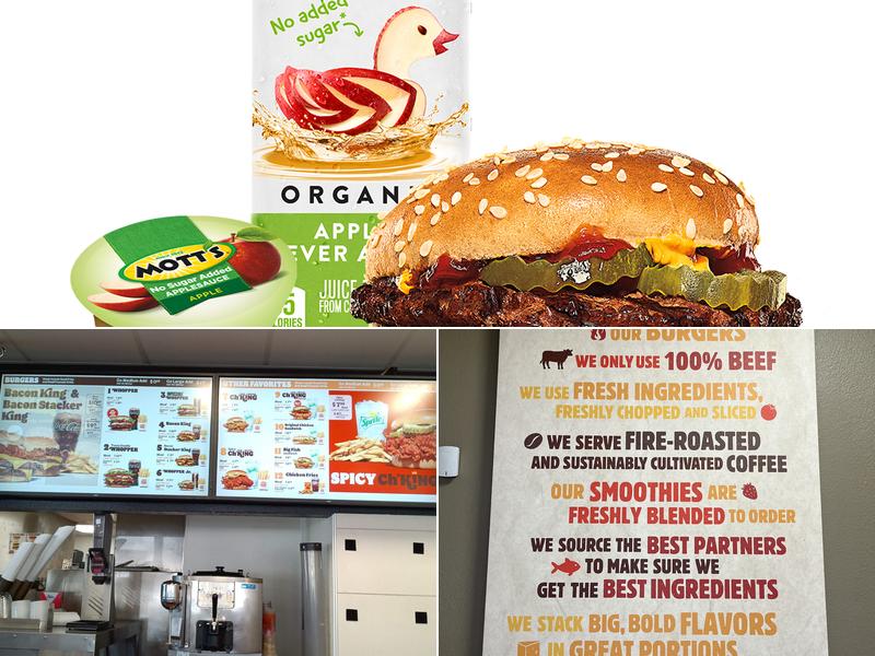 Burger King Menu