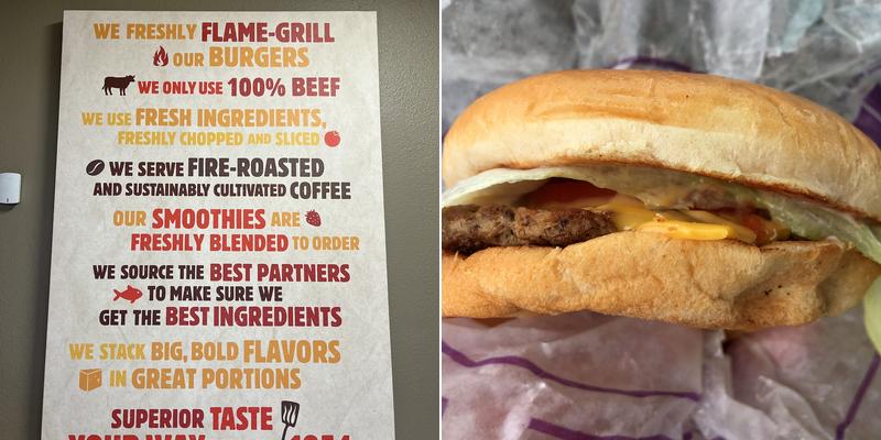 Burger King Menu