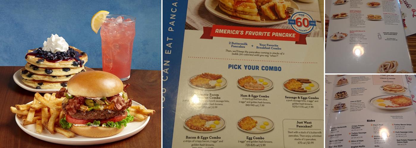 IHOP Menu