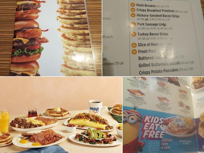 IHOP Menu
