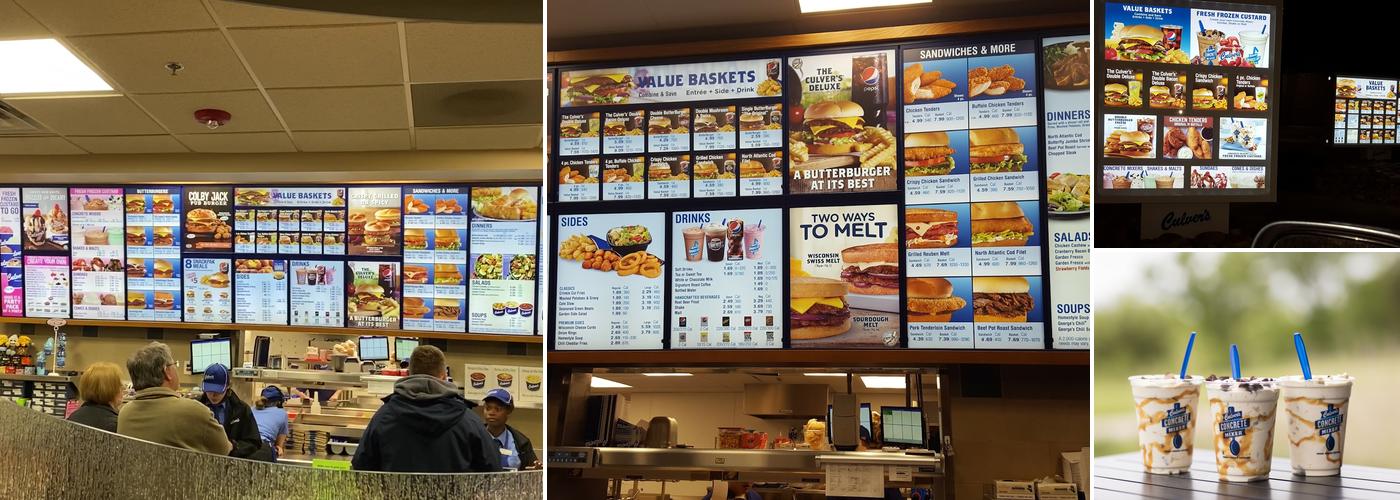 Culver’s Menu