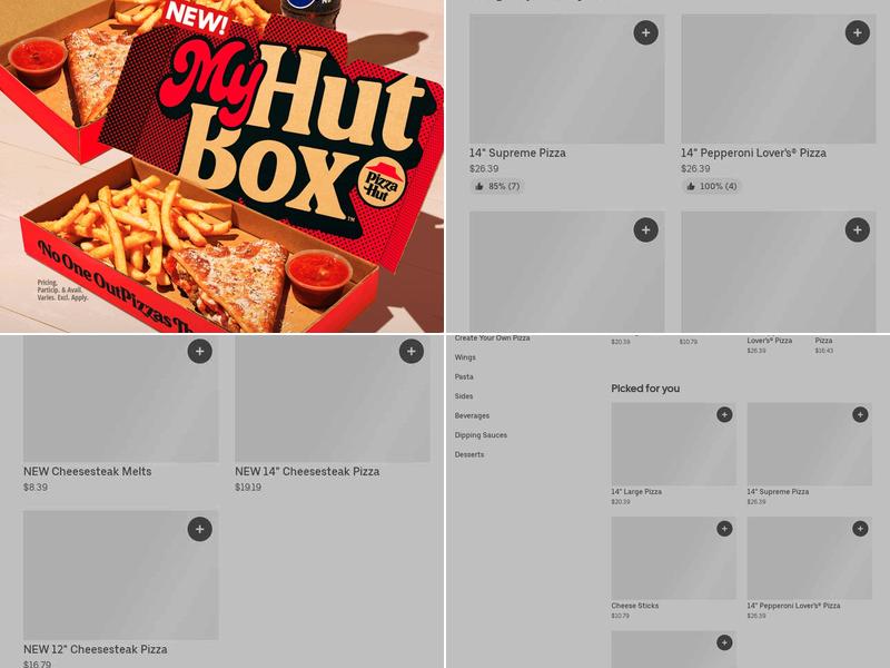 Pizza Hut Menu