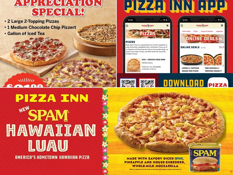 Pizza Inn Menu