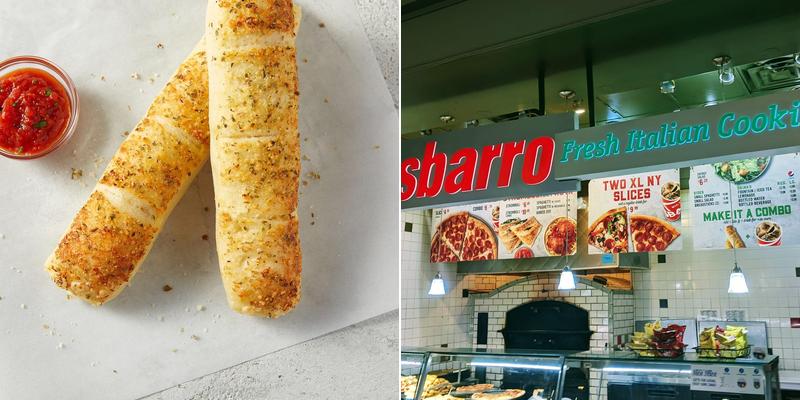 Sbarro Menu