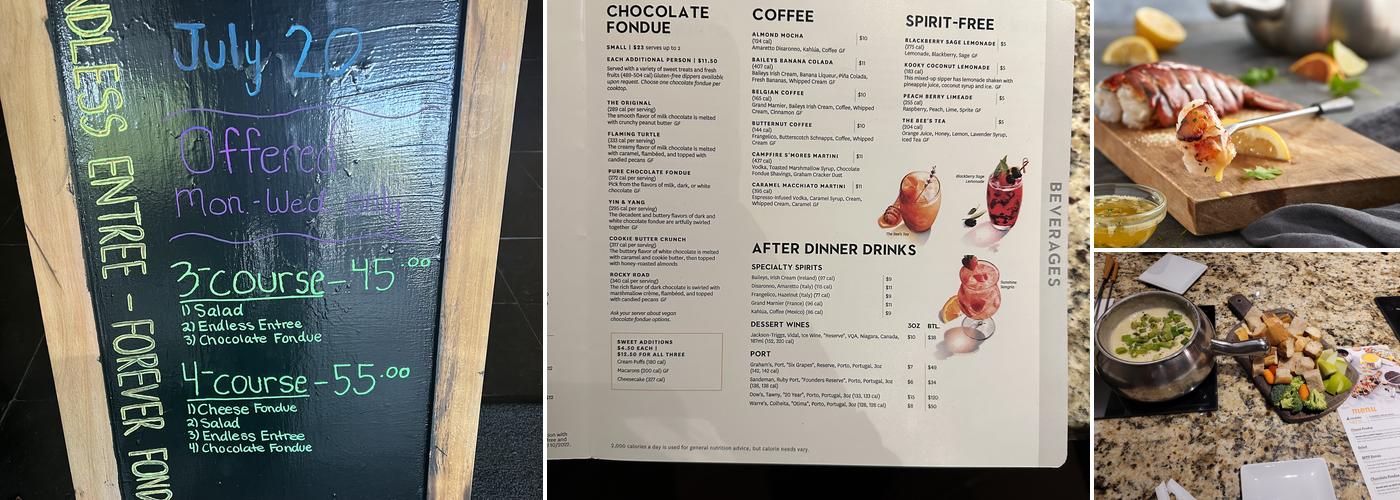 The Melting Pot Menu