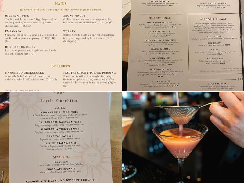 Fiesta del Asado - Edgbaston Menu