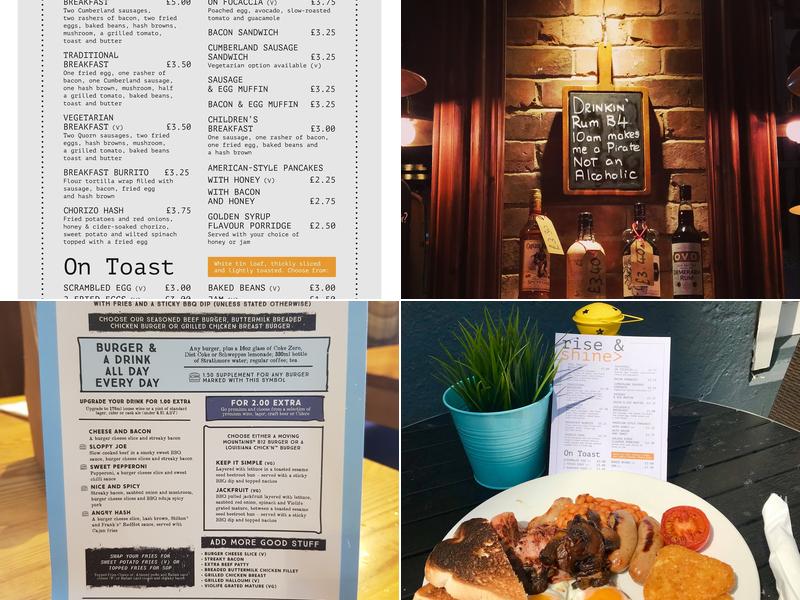 The Castle Grounds Menu