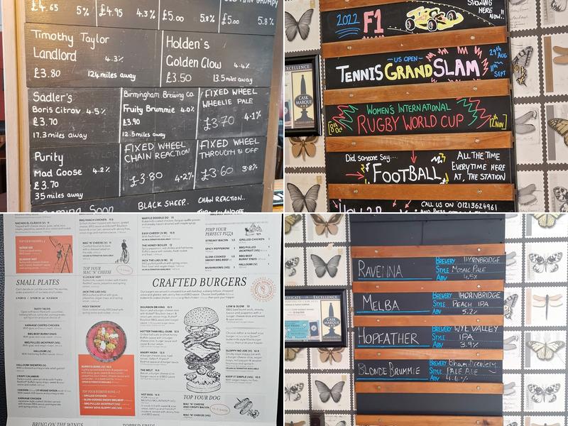 Station Sutton Coldfield Menu