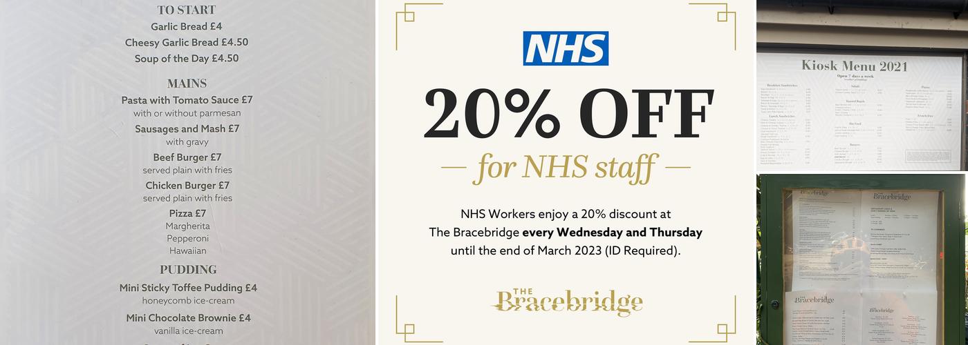 The Bracebridge Menu