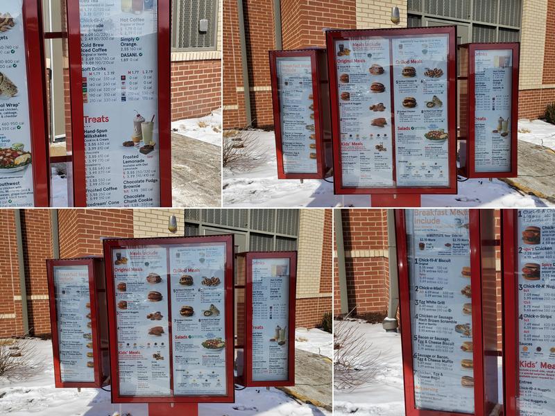 Chick-fil-A Menu