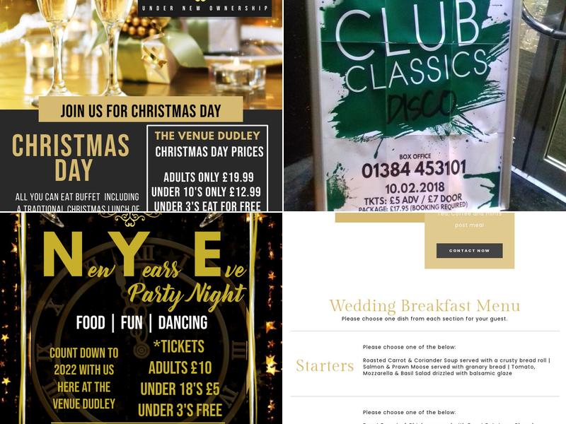 The Venue Buffet Menu