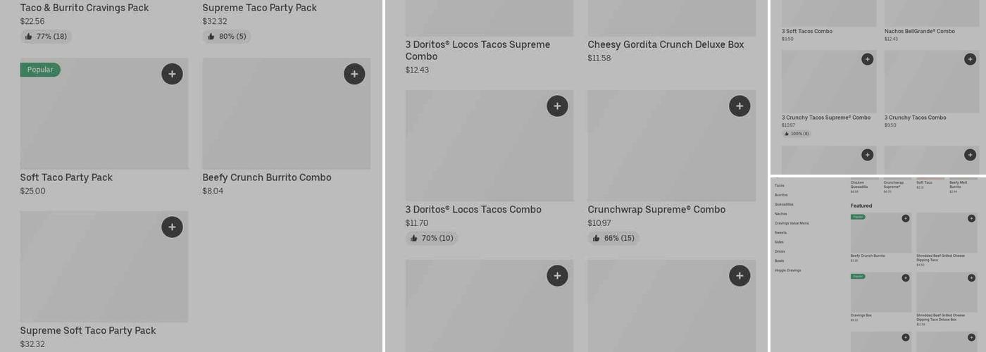 Taco Bell Menu