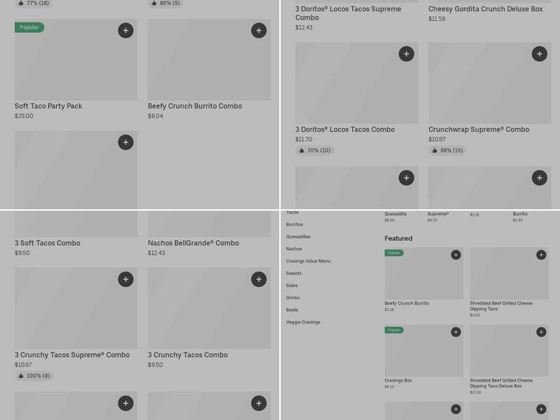 Taco Bell Menu