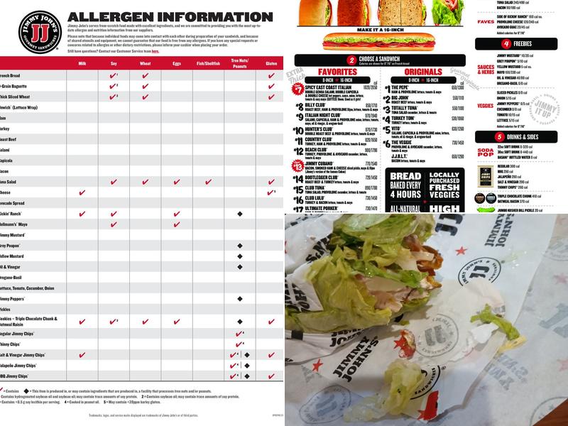 Jimmy John's Menu