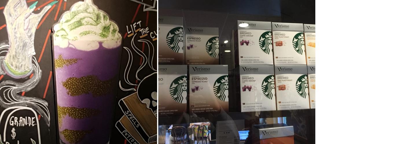 Starbucks Coffee Company Menu