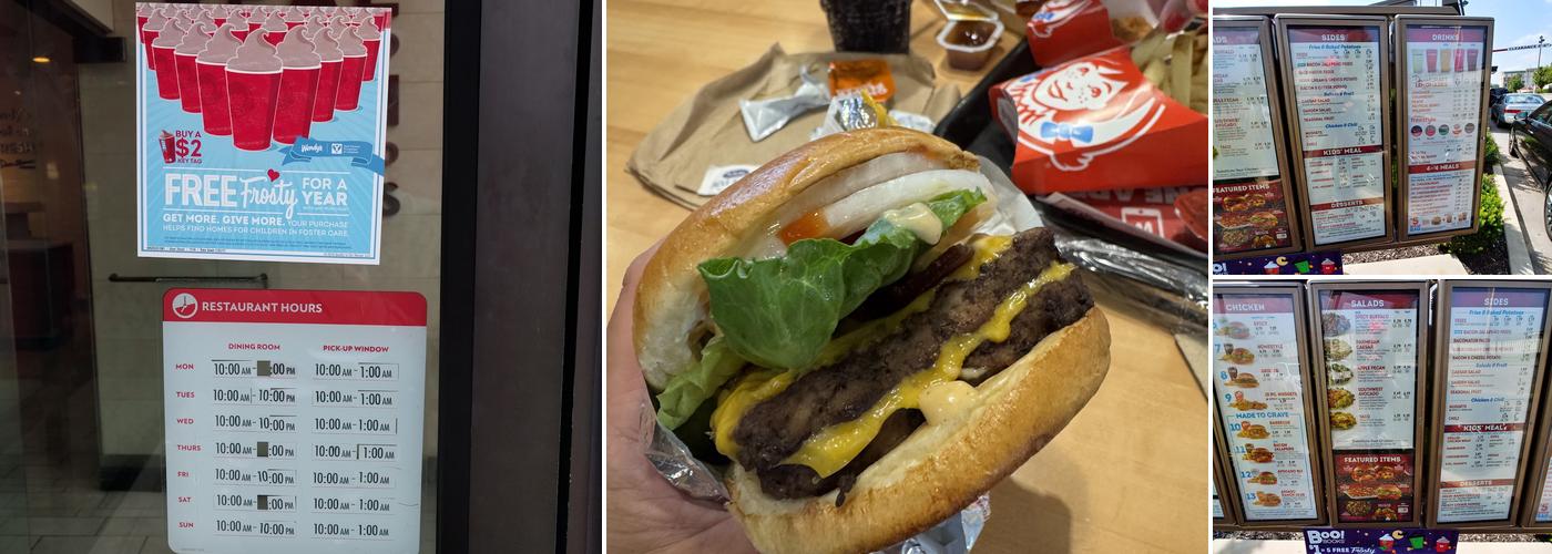 Wendy's Menu