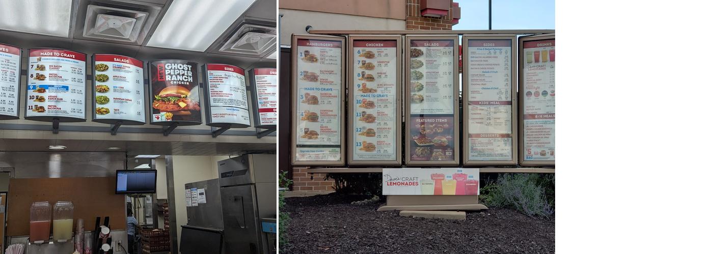 Wendy's Menu