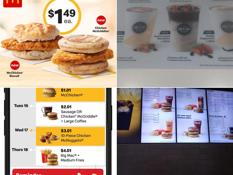 McDonald's Menu