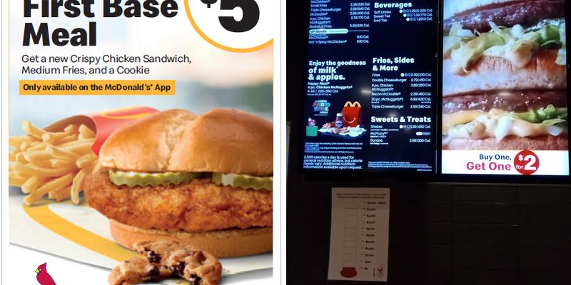 McDonald's Menu