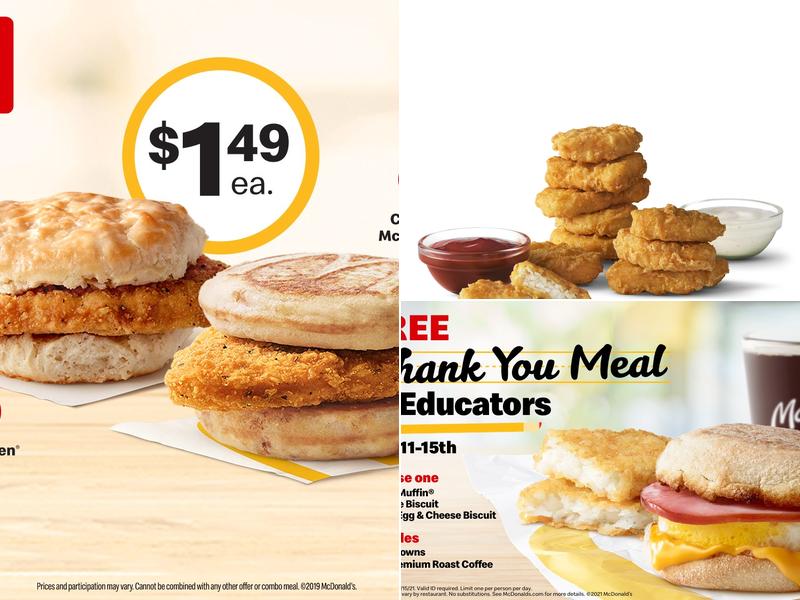McDonald's Menu