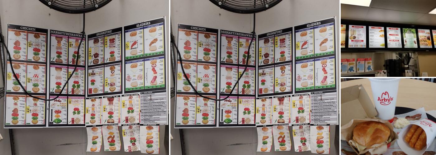 Arby's Menu