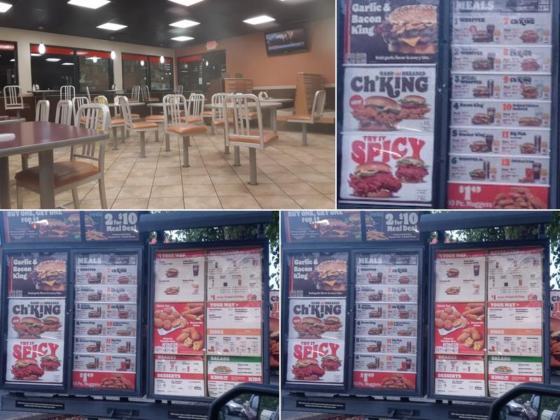 Burger King Menu