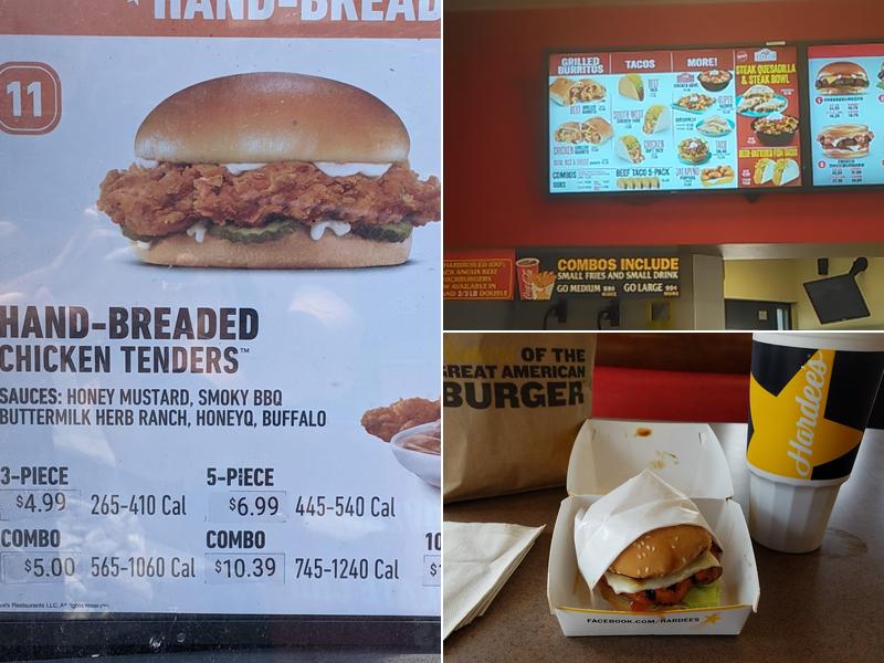Hardee's Menu