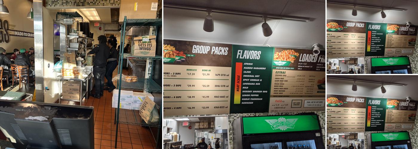 Wingstop Menu