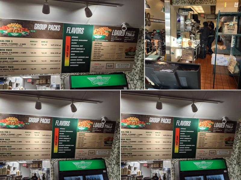 Wingstop Menu