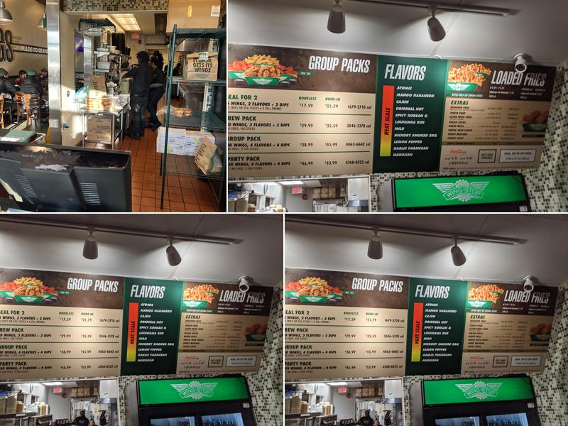Wingstop Menu