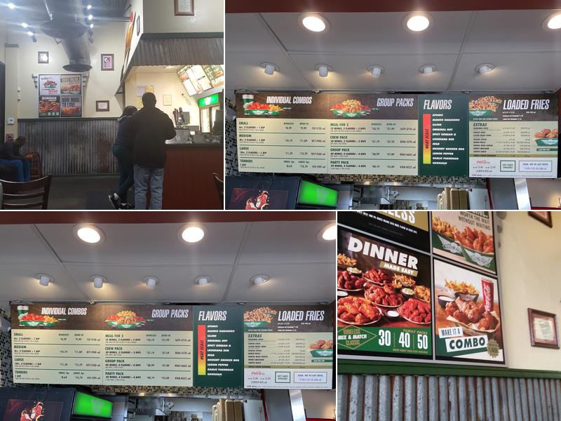 Wingstop Menu
