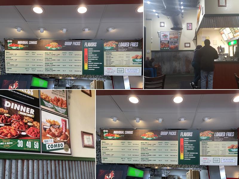 Wingstop Menu