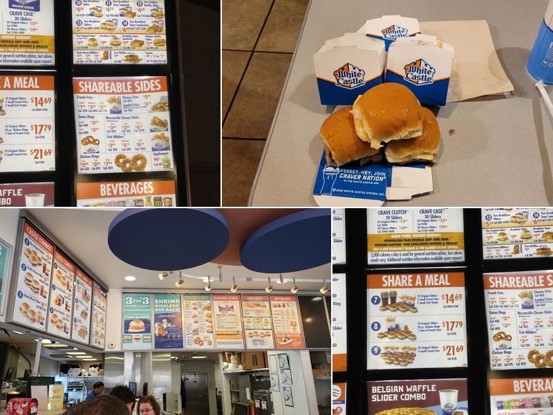 White Castle Menu