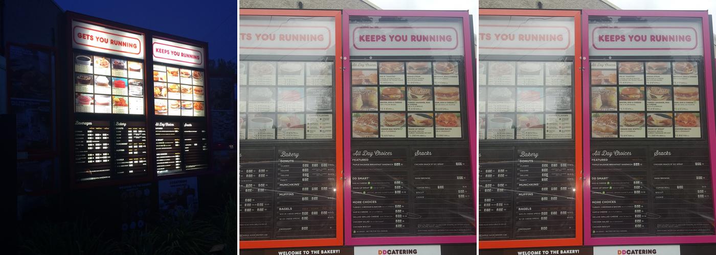 Dunkin' Menu