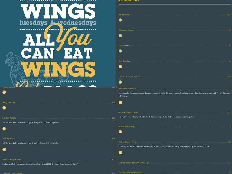 Diego's Rotisserie Menu