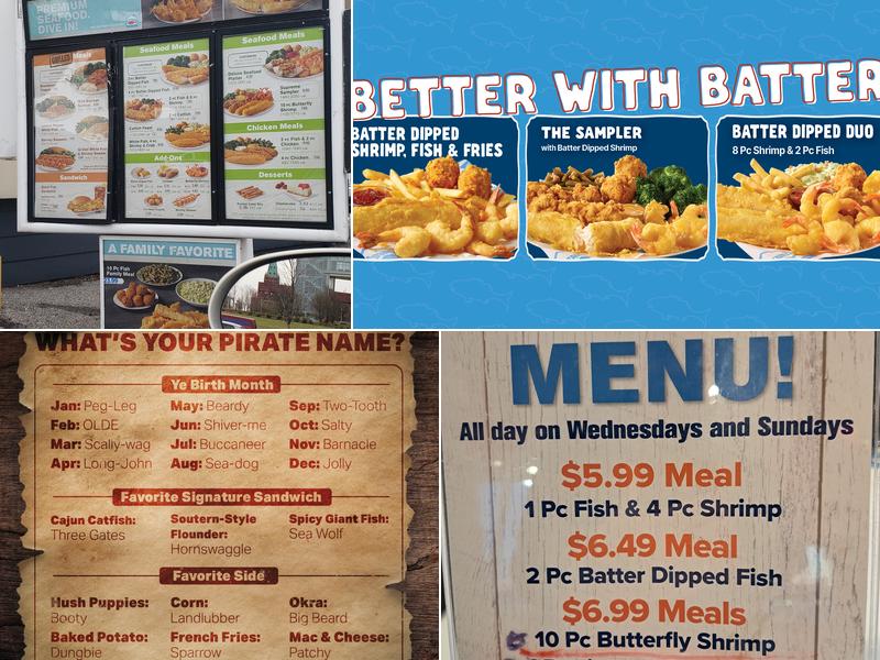 Captain D's Menu