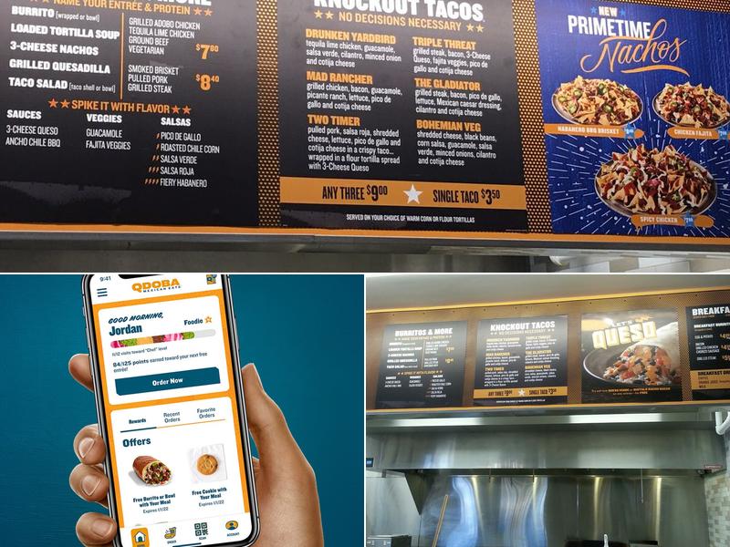 QDOBA Mexican Eats Menu