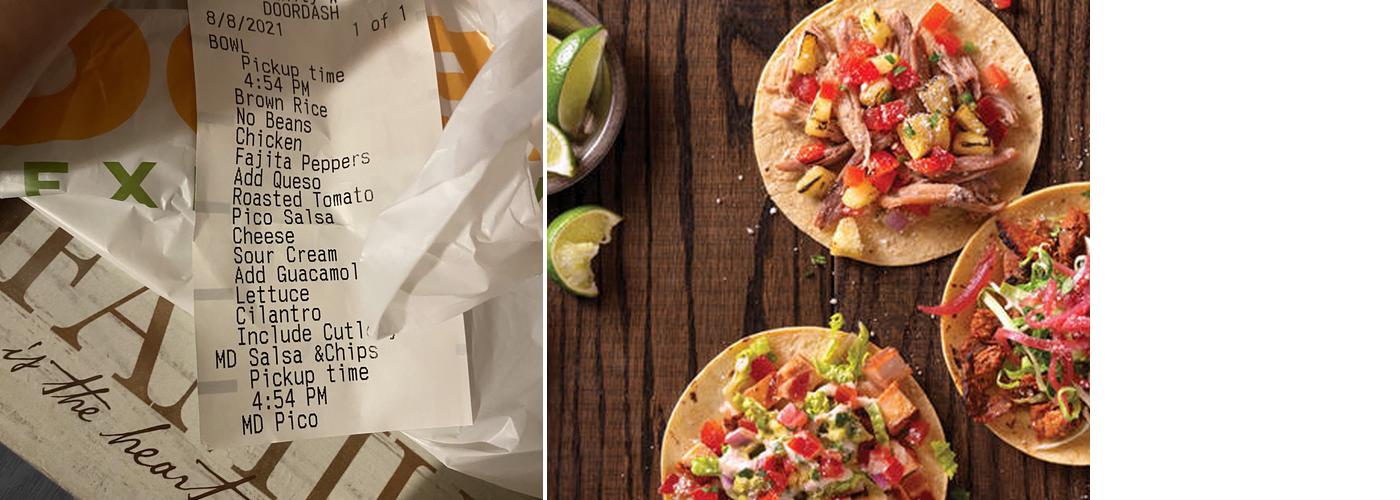 QDOBA Mexican Eats Menu