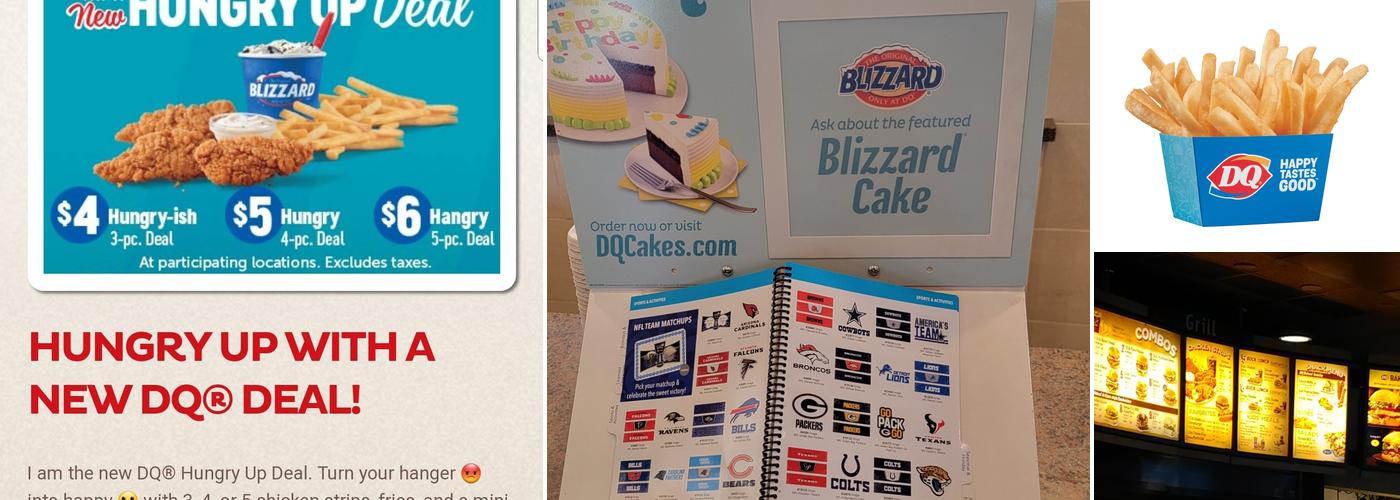 Dairy Queen Grill & Chill Menu