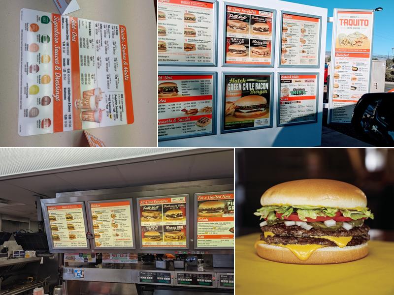 Whataburger Menu