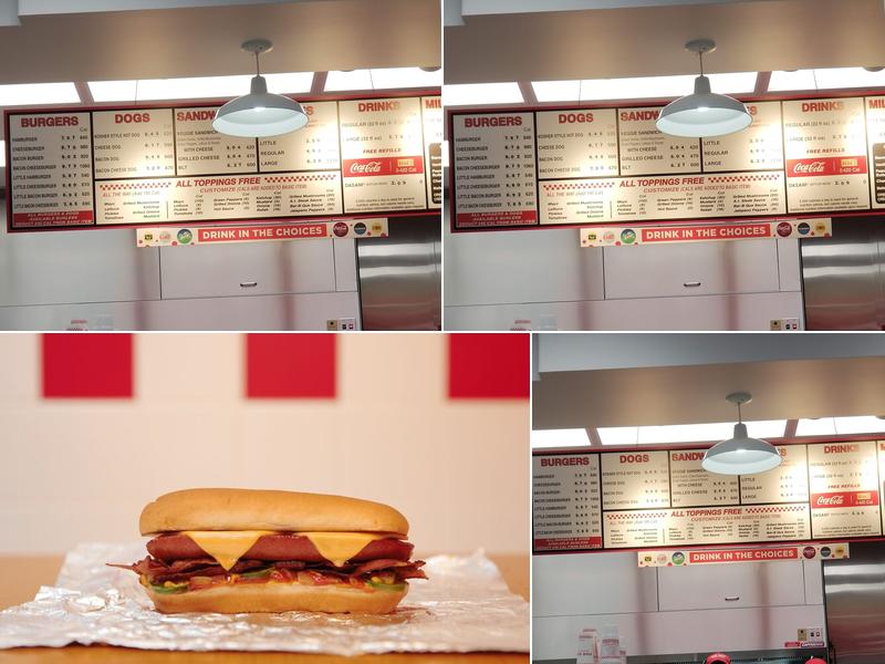 Five Guys Menu