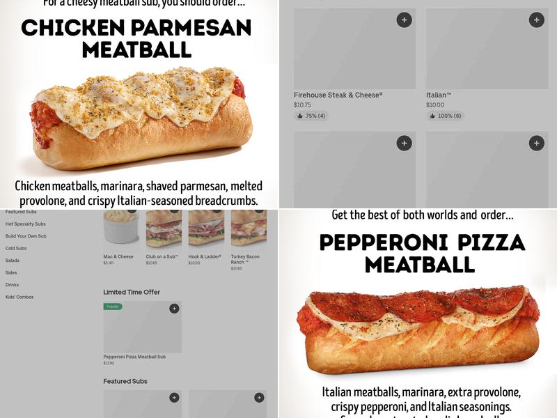 Firehouse Subs Tesson Ferry Menu