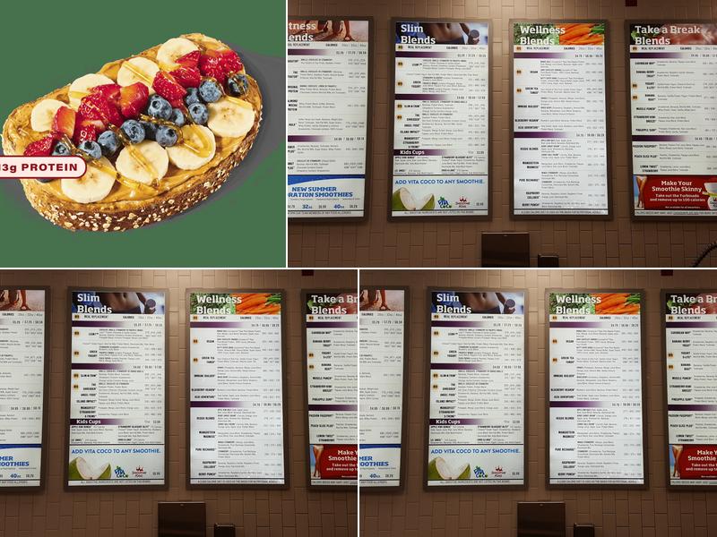 Smoothie King Menu
