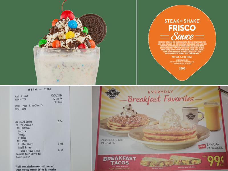 Steak 'n Shake Menu