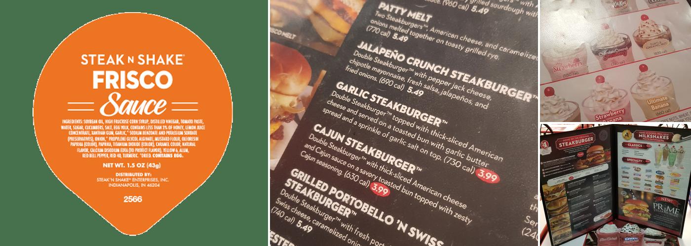 Steak 'n Shake Menu